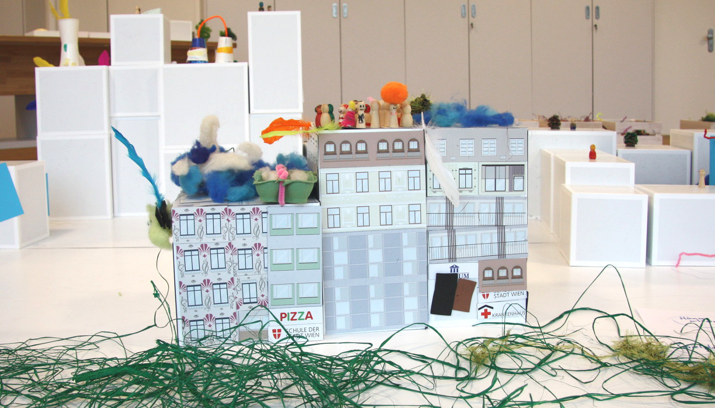 Wien Xtra, Workshop Meine Stadt, Modell